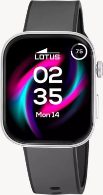 Lotus SmarTime Audaz 2nd Gen Smartwatch (38.8mm) Digital Display / Black Rubber Strap 50213/1