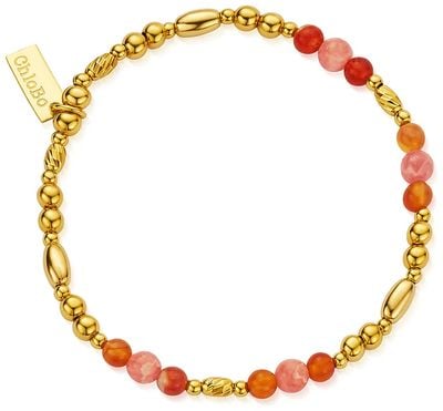 ChloBo Sunset Solstice Bracelet - 18ct Gold Plated GBFARHO