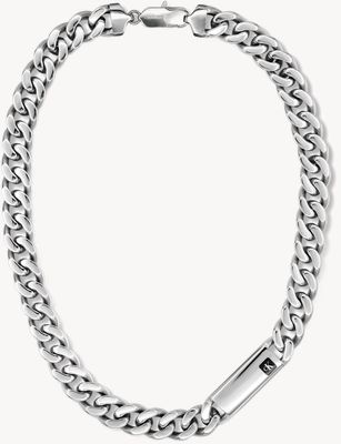 Calvin Klein COMMAND Silver Chunky Chain Mens 35100100