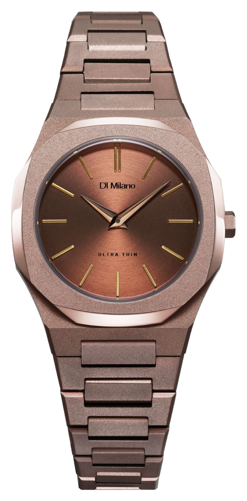 D1 Milano UTBL38 Ultra Thin Chocolush (30mm) Brown Sunray Watch