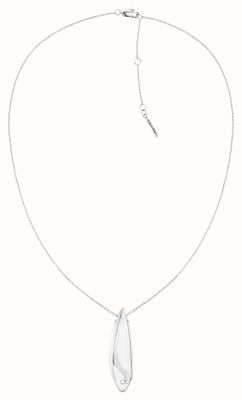 Calvin Klein Women's Sculpted Pendant Silver 35000813