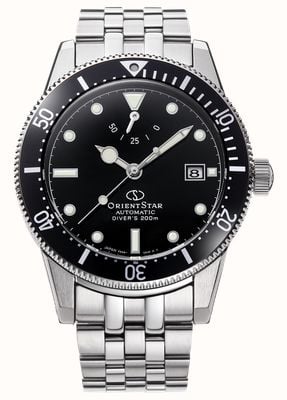 Orient Star M42 Diver 1964 V2 Automatic (41mm) Black Dial / Stainless Steel Bracelet RE-AU0601B00B