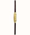 Herbelin Ve Avenue (19 x 23.4mm) Silver Guilloché Dial / Bordeaux Leather Strap 17537P08BU - alternate view 2