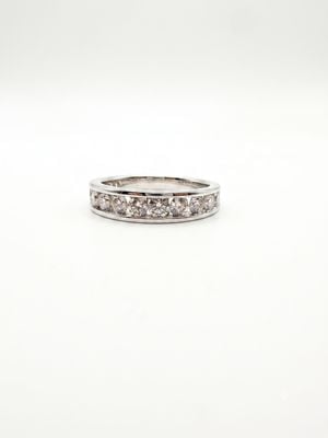 Perfection Diamond 9ct White Gold 1.00ct Diamond Eternity Ring J48074