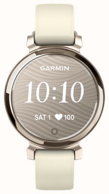 Garmin Lily 2 Fitness & Lifestyle Smartwatch (35.4mm) Cream Gold With Coconut Silicone Band 010-02839-70