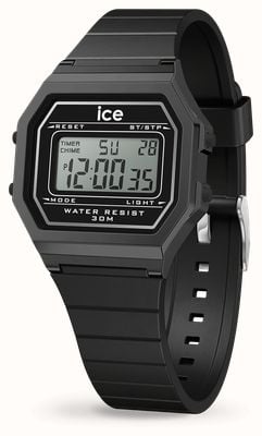 Ice-Watch ICE Digit Retro Black (32mm) Black Digital Dial / Black Silicone Strap 022900