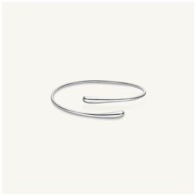 Rosefield Jewellery JBCBS-J1048 ContrariÃ© Cuff Silver