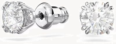 Swarovski Constella | White | rhodium Plated | Round cut |  Stud Earrings 5636712