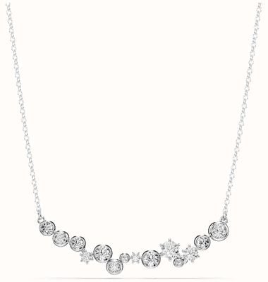 Swarovski Constella Necklace, Mixed Cuts, White, Rhodium Plated 5722473