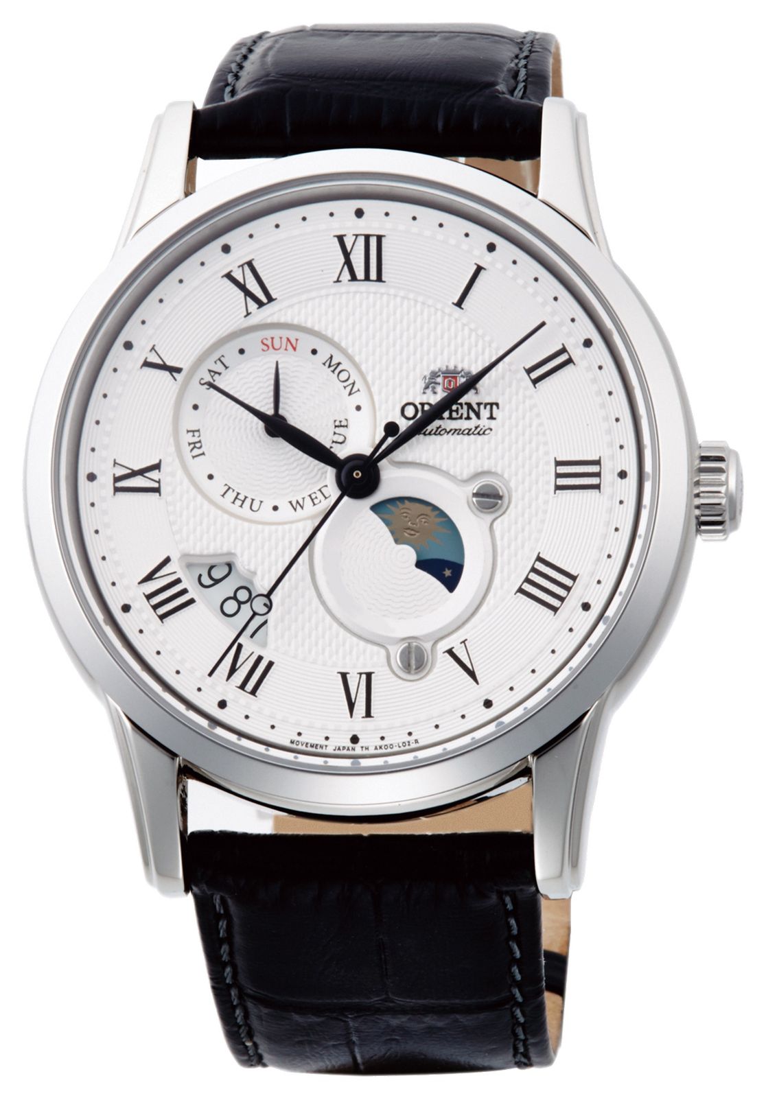 Orient RA-AK0008S30B Sun & Moon Mechanical (42.5mm) White Watch