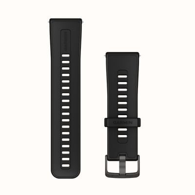Garmin Quick Release Strap (24mm) Black Silicone / Black Hardware - Strap Only 010-13907-00