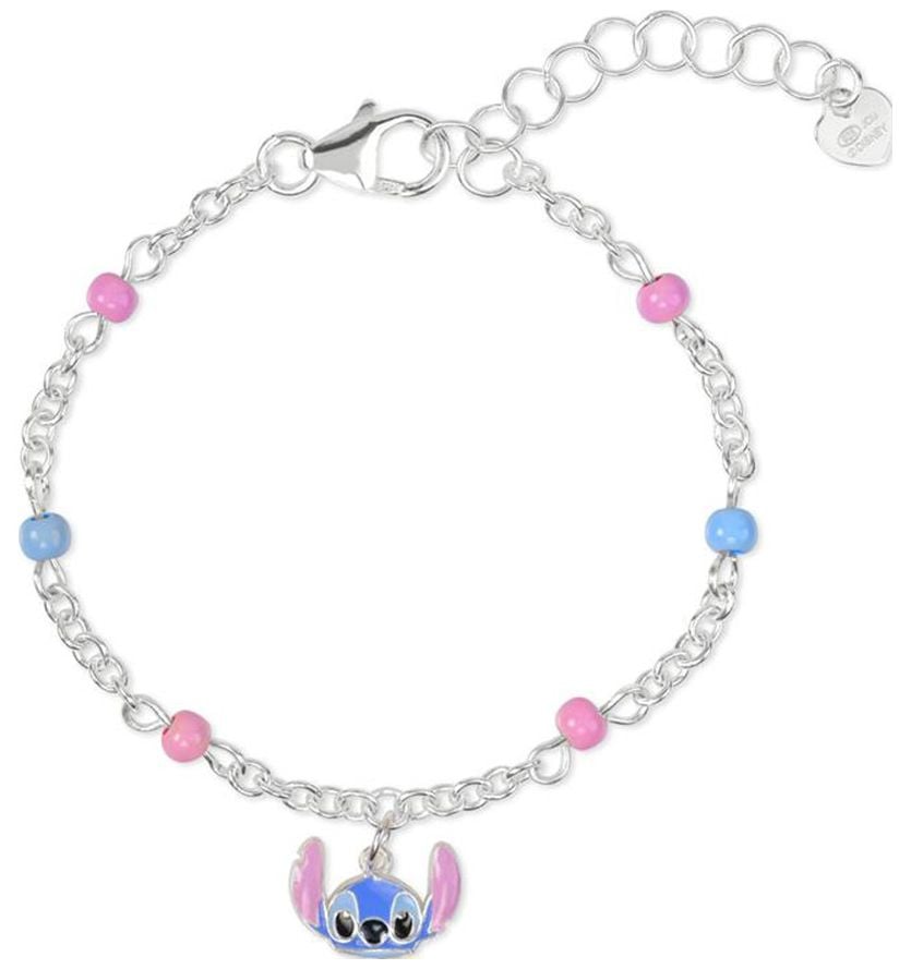 Disney BS00101SL-47.PH Sterling Silver Lilo and Stitch Jewellery
