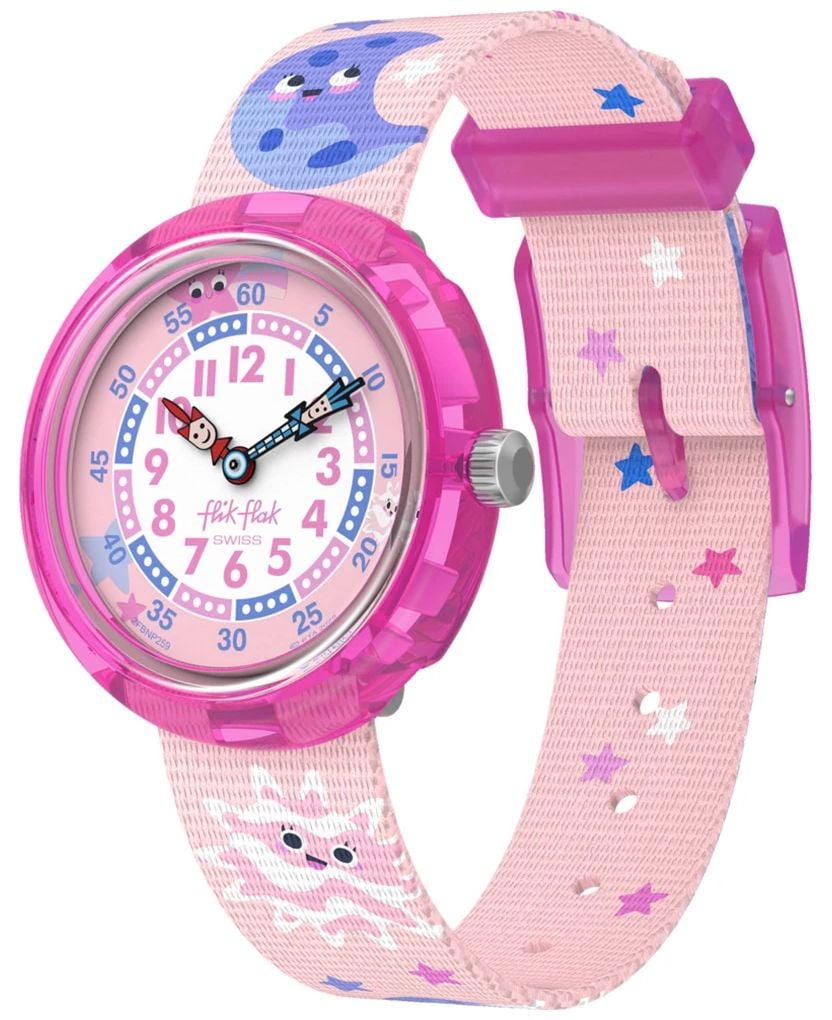 Flik Flak FBNP259 Star-themed Swiss-made children's Playful Watch