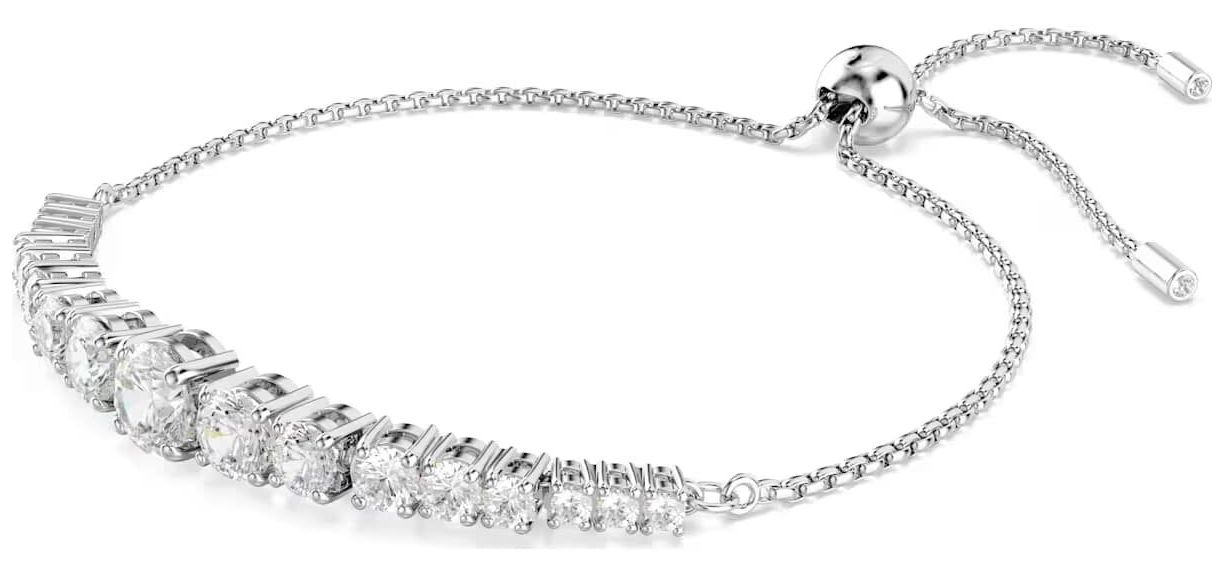 Swarovski 5690677 Matrix Bracelet, Gradient of Round Cuts, Jewellery