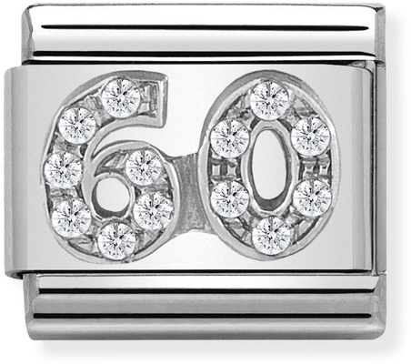 Nomination Classic 60 Sterling Silver & Steel Charm 330304/24