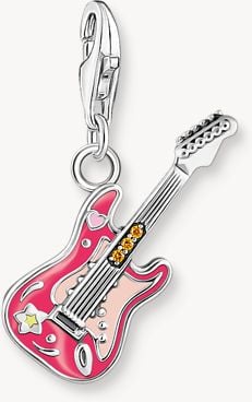 Thomas Sabo Silver Charm Pendant Electric Guitar 2220-691-7