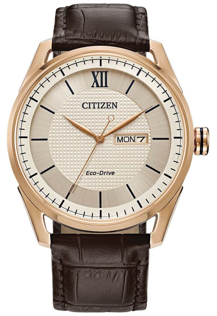 Citizen AW0082-01A Eco-Drive Classic (42mm) Ivory Dial / Watch
