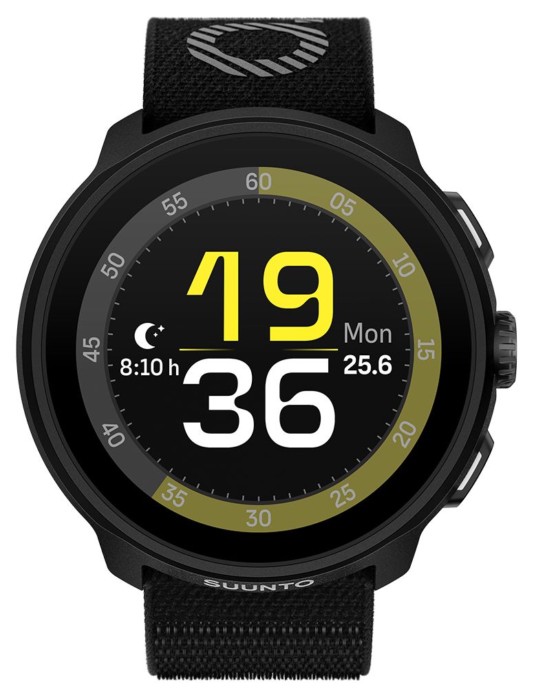 Suunto SS051109000 RUN Lightweight AMOLED Running Watch (