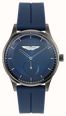 Aston Martin SLS Icon Small-Seconds Quartz (40mm) Navy Blue Dial / Navy Blue Silicone Strap MTIL1F602