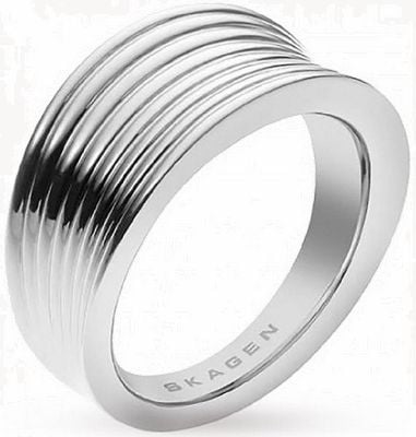 Skagen Skagen Silver plated Unisex Ditte Ring SKJ0162040508