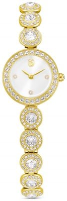 Swarovski Una Angelic, Crystal bracelet, Gold tone, Gold-tone finish 5750500