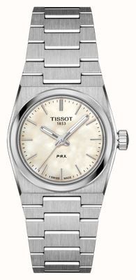 Tissot PRX Quartz (25mm) Mother of Pearl Dial / Stainless Steel Bracelet T1370101111100