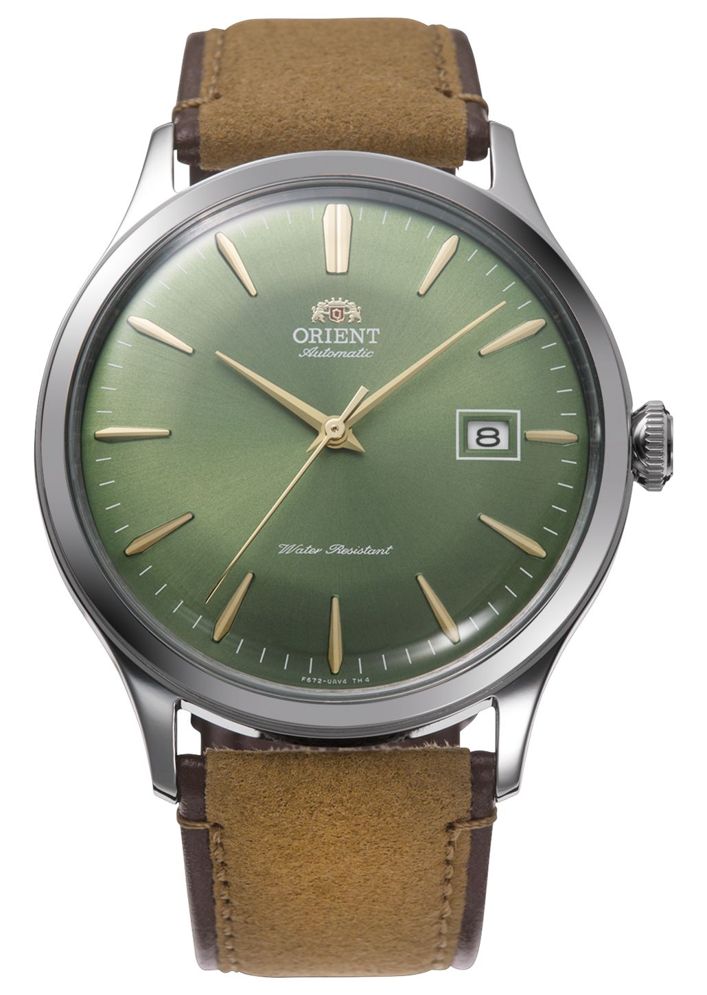Orient RA-AC0P01E30B Bambino Automatic (42mm) Green Sunray Watch