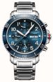 Emile Chouriet Challenger Deep Automatic Chronograph (43.5mm) Blue Sunray Dial / Stainless Steel Bracelet 22.1169.G.6.AW.99.6