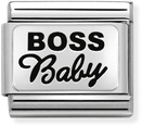 Nomination Classic Boss Baby In Steel And 925 Silver Charm 330109/36