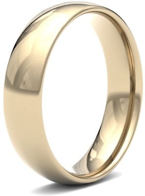 James Moore Wedding Rings | 9ct Yellow Gold | 5mm | Light | Traditional Court | AG_5LLC-9Y