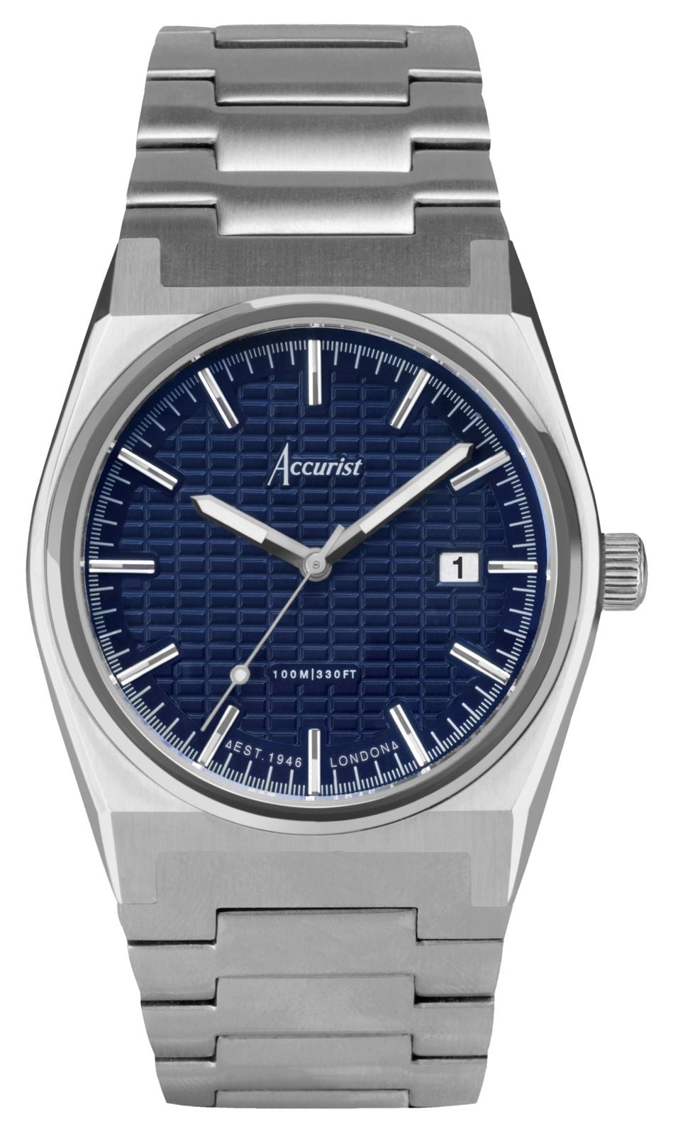 Accurist 70019 Men's Origin (41mm) Textured Blue Dial / Watch