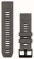 Garmin QuickFit Bands (26mm) Pebble Grey with Black Hardware - Strap Only 010-14560-00