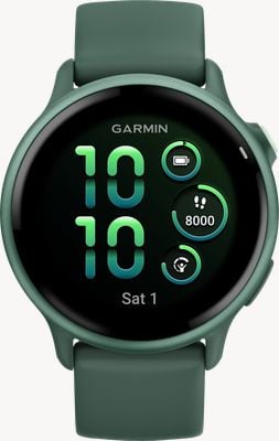 Garmin Vívoactive 6 AMOLED Health & Fitness GPS Smartwatch - Metallic Jasper Green With Jasper Green Band 010-02985-02