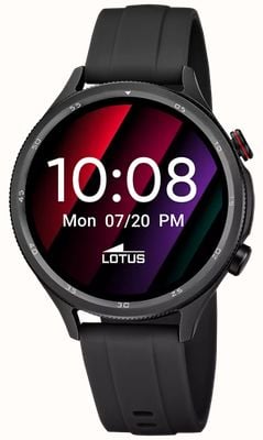Lotus SmarTime Naya Lite 2nd Gen Smartwatch (43.5mm) Digital Display / Black Rubber Strap 50205/1