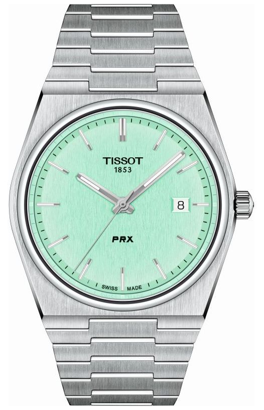 Tissot T1374101109101 PRX Quartz (40mm) Mint Green Dial / Watch