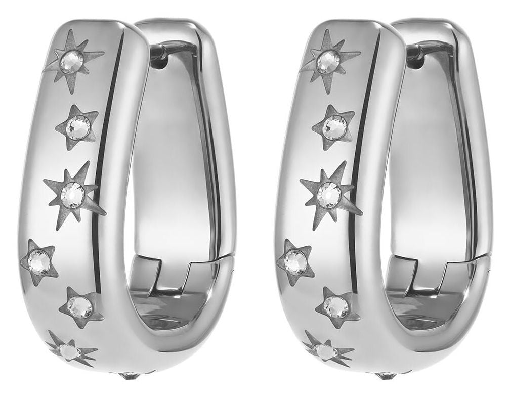 Olivia Burton 24100643 Celestial Crystal Silver Tone Hoop Jewellery