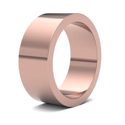 James Moore Wedding Ring  | 8mm | Medium | Size Flat | AG_8LMF-9R AG_8LMF-9R