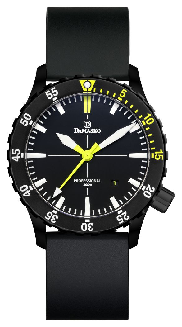 Damasko DSUB10-BLACK BLACK RUBBER(FLAT) DSUB10 DAMEST Watch