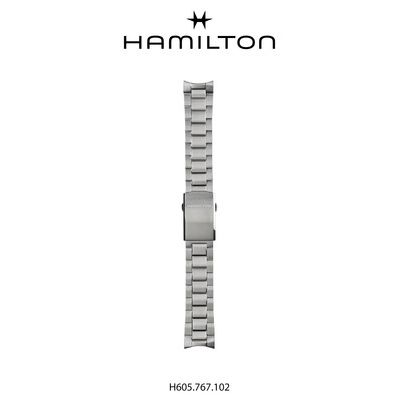 Hamilton Straps H695767102 Bracelet-Set Steel For Khaki Watch