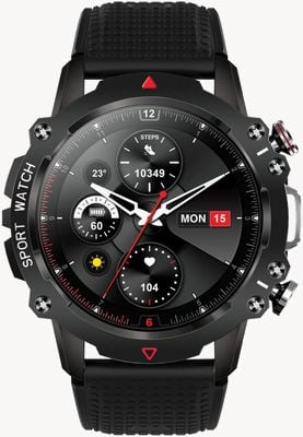 STORM S-HERO Smartwatch (47mm) Digital Dial / Black Rubber Strap 47535/BK
