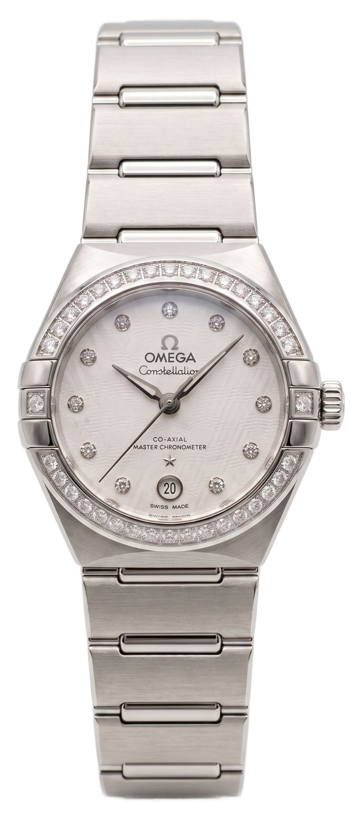 Pre-owned J60945 Omega Ladies Constellation Diamond Dial And Jewellery