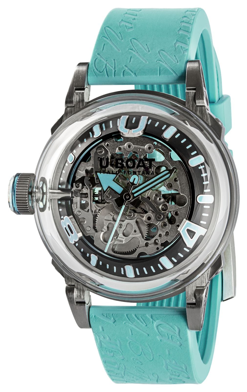 U-Boat 3345 U-65 Automatic SS (44mm) Skeleton Dial / Watch