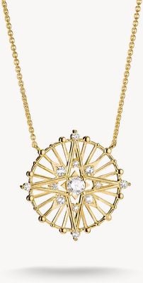 Thomas Sabo Talisman Necklace with Blue Stones KE2393-M01-14-L45V