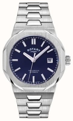 Rotary Sport Automatic (40mm) Midnight Blue Dial / Stainless Steel Bracelet GB05410/05