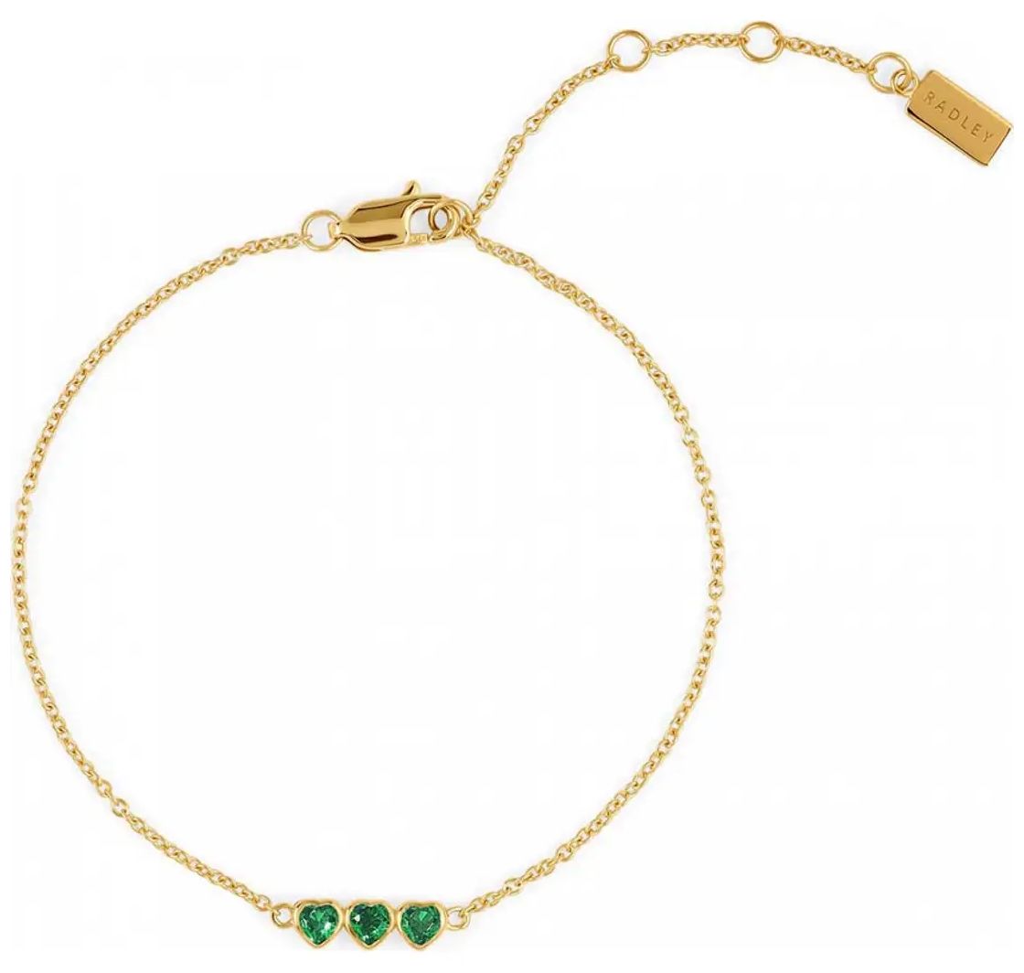 Radley Jewellery RYJ3634 Sterling Silver Gold Plated Heart
