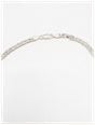 Silver Double Curb Lobster Clasp Chain 26" G1018/26 - alternate view 3
