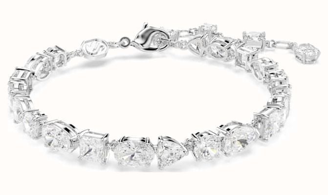 Swarovski Mesmera Bracelet Mixed Cuts, White, Rhodium Plated 5731959