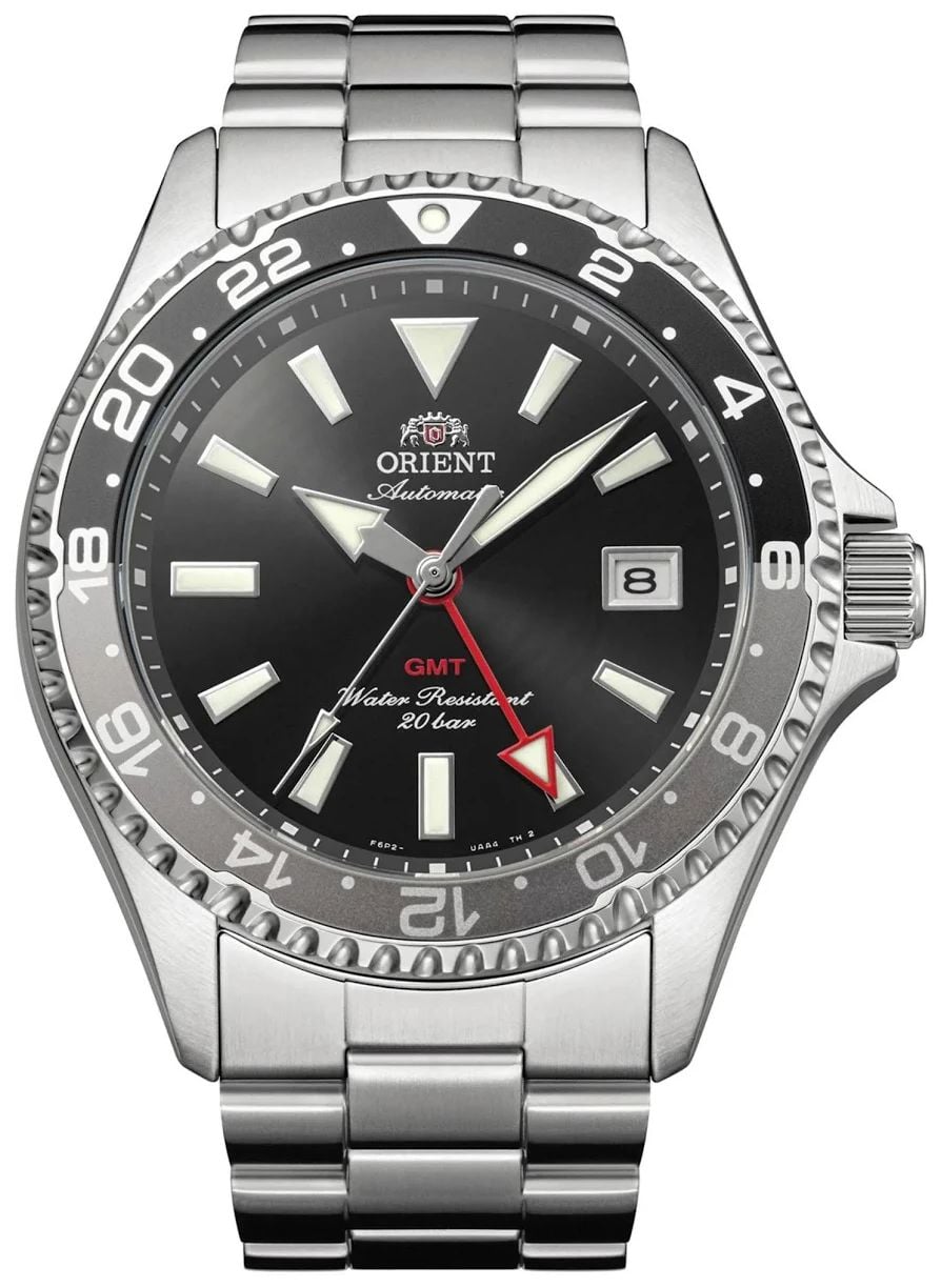 Orient RA-BC0001B30B Men's Stainless Steel Bracelet Black Watch