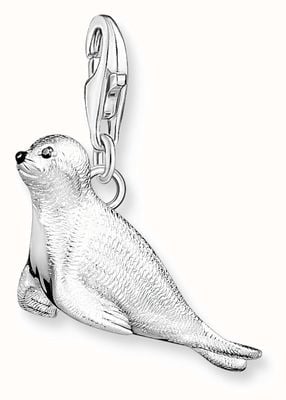 Thomas Sabo Seal Charm | Sterling Silver | Crystal Set 1912-041-14