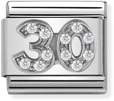 Nomination Classic 30 Sterling Silver & Steel Charm 330304/21